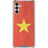 Vietnam Flag Distressed Galaxy A13 5G Clear Case